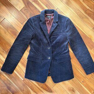 J Crew Corduroy Blazer - Size 0P